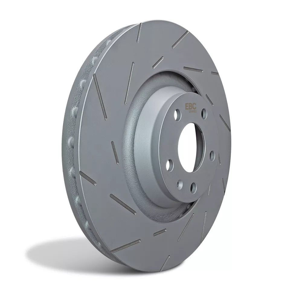 EBC 13-15 Jaguar XF 2.0 Turbo USR Slotted Rear Rotors
