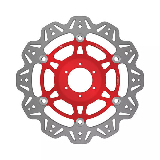 EBC 95-98 Honda CBR 600 F3/SJR/SE Front Left/Right Vee Floating Red Rotor