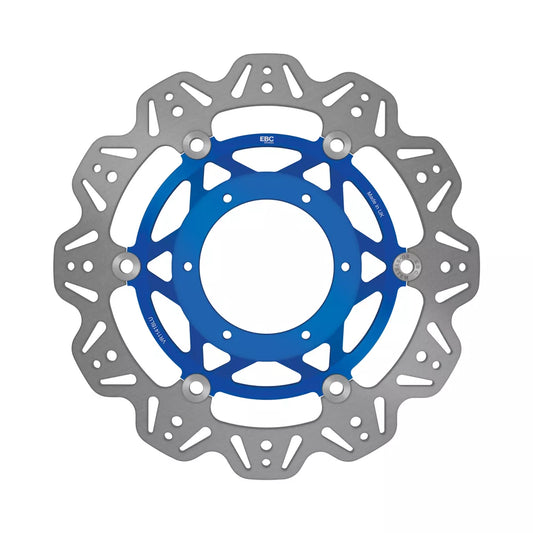 EBC 01-06 Honda CBR 600 F4i Sport Injection Model Front Left/Right Vee Floating Blue Rotor