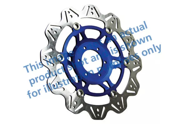 EBC 03-04 Honda CBR 600 RR Front Left/Right Vee Floating Blue Rotor
