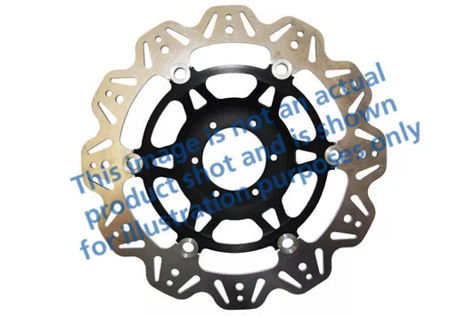 EBC 04-05 Honda CBR 1000 RR Front Left/Right Vee Floating Black Rotor