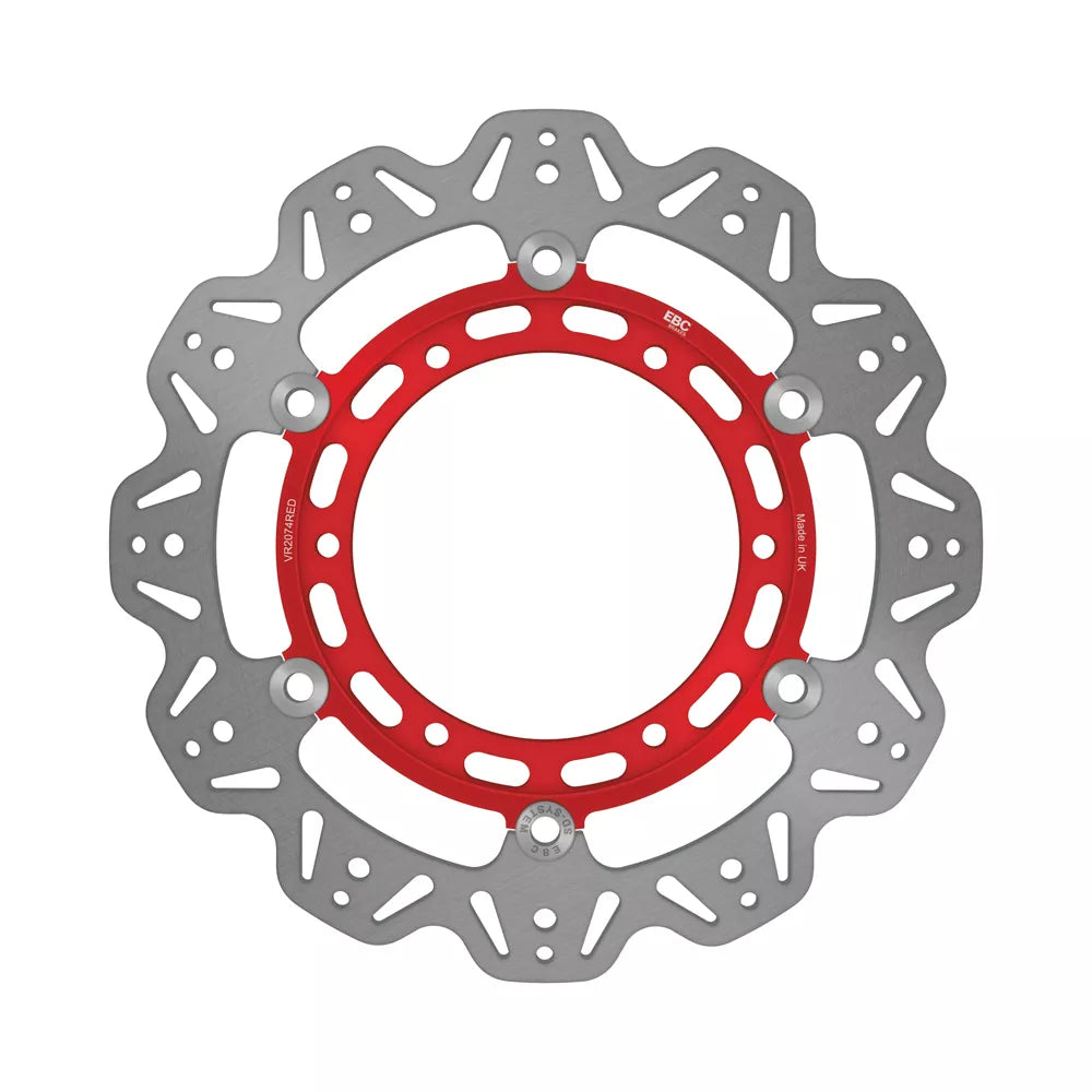 EBC 97-07 Yamaha YZF 600 R Thundercat Front Left/Right Vee Floating Red Rotor