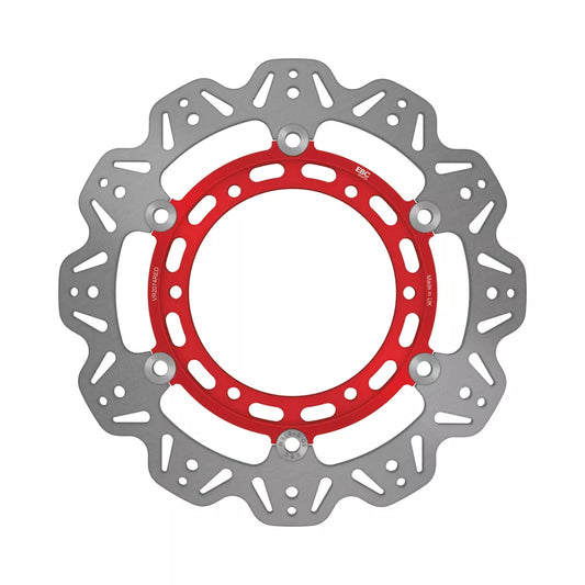 EBC 97-07 Yamaha YZF 600 R Thundercat Front Left/Right Vee Floating Red Rotor