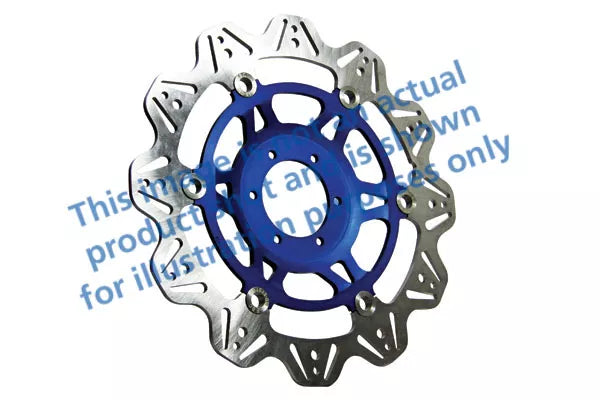 EBC 09-14 Yamaha XVS 950 V-Star 950 Front Left/Right Vee Floating Blue Rotor