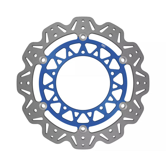 EBC 17-22 Yamaha YZF-R6 H 320mm Rotor Front Left/Right Vee Floating Blue Rotor