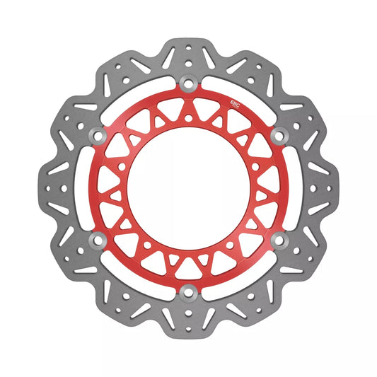 EBC 17-22 Yamaha YZF-R6 H 320mm Rotor Front Left/Right Vee Floating Red Rotor