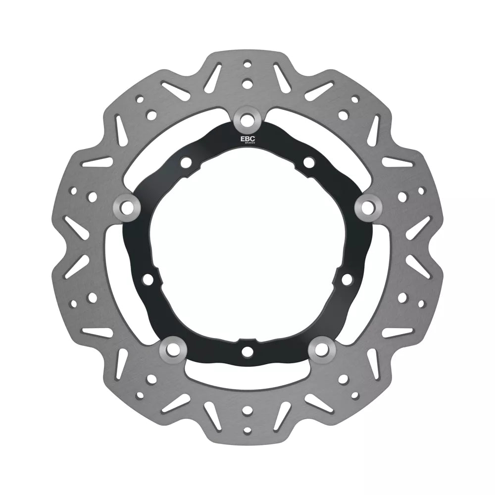 EBC 15-17 Yamaha FZ-07 Front Left/Right Vee Floating Black Rotor