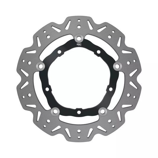 EBC 15-17 Yamaha FZ-07 Front Left/Right Vee Floating Black Rotor