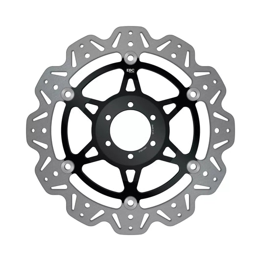 EBC 00-02 Ducati Monster 400 Single Disc Front Left/Right Vee Floating Black Rotor