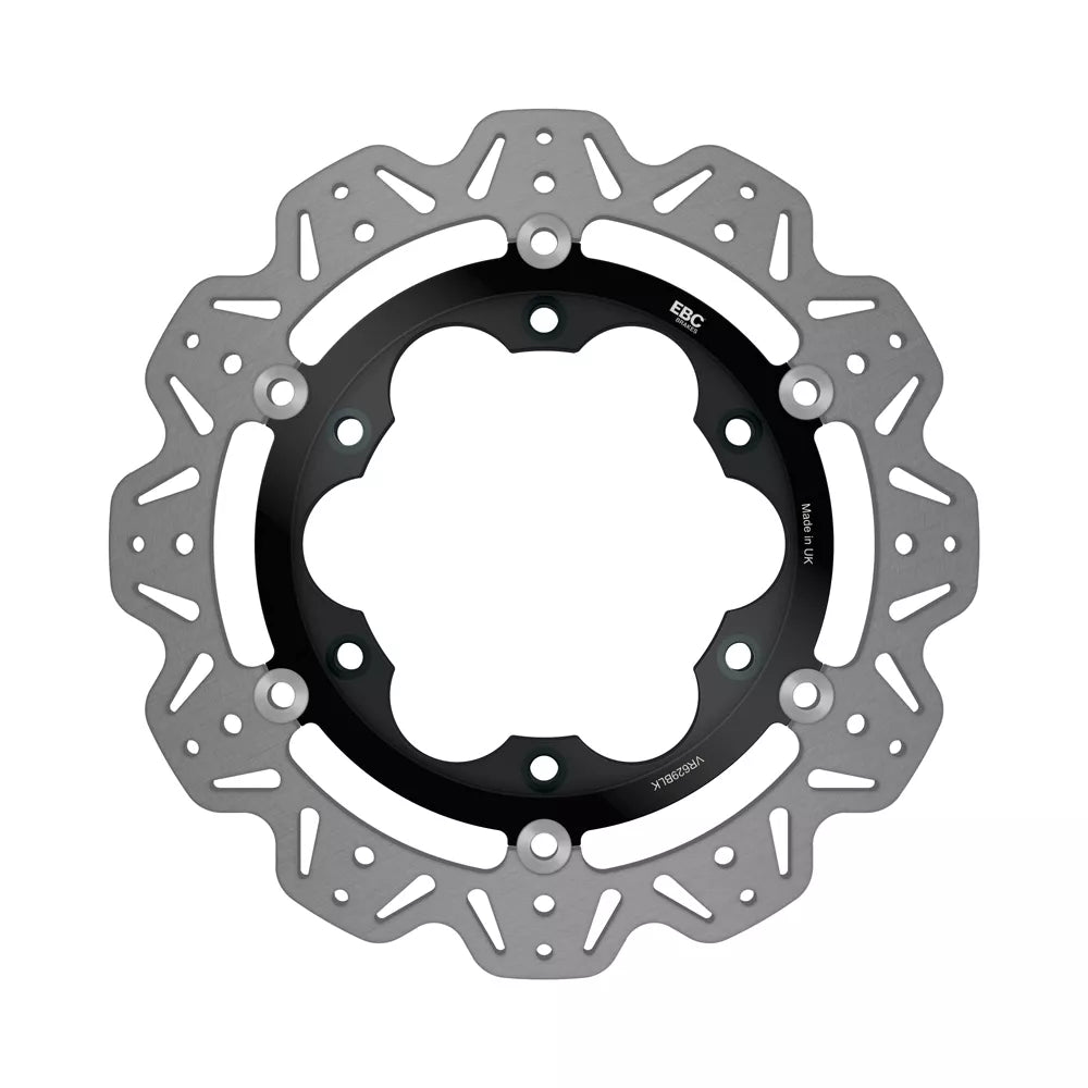 EBC 96-01 Triumph Hinckley Adventurer Front Left Vee Floating Black Rotor