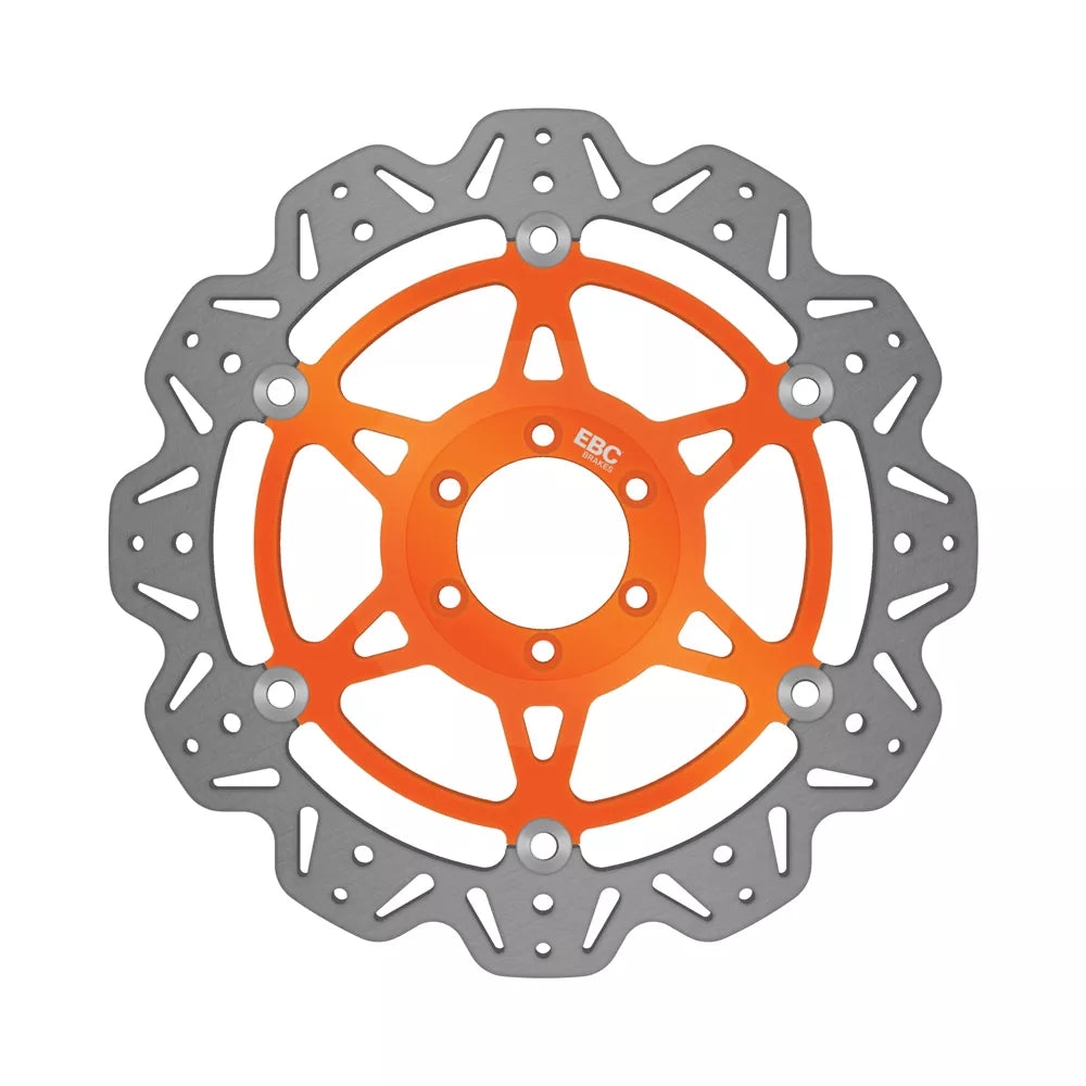 EBC 2002 Ducati 998 S Bayliss/Bostrom Front Orange Vee Rotor