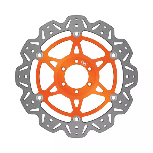 EBC 2002 Ducati 998 S Bayliss/Bostrom Front Orange Vee Rotor