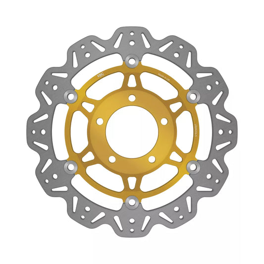 EBC 03-04 Triumph Hinckley Daytona 600 Front Left/Right Vee Floating Gold Rotor