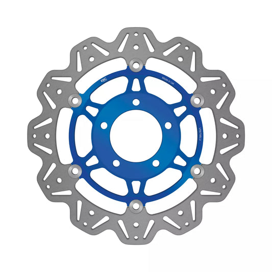 EBC 06-15 Triumph Hinckley Tiger 1050 Radial Caliper Front Left/Right Vee Floating Blue Rotor
