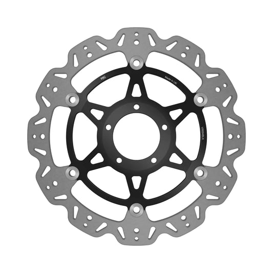 EBC 2008 Ducati Desmosedici RR D16RR/989cc Front Left/Right Vee Floating Black Rotor