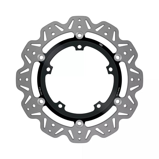 EBC 10-11 Triumph Hinckley Sprint GT 1050cc/ABS Front Left/Right Vee Floating Black Rotor