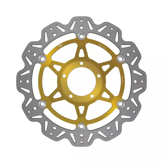 EBC 08-10 Ducati 848 Radial 2 Pad Caliper Front Left/Right Vee Floating Gold Rotor