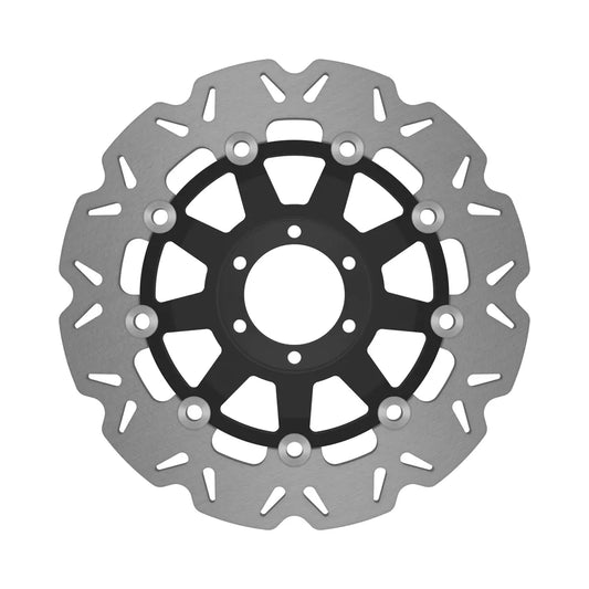 EBC 16-23 Indian Chief Dark Horse Nissin Calipers Front Left/Right Vee Floating Black Rotor