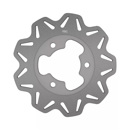 EBC 15-17 Gogoro Electric Scooter Smart Scooter Front Left Vee Floating Black Rotor