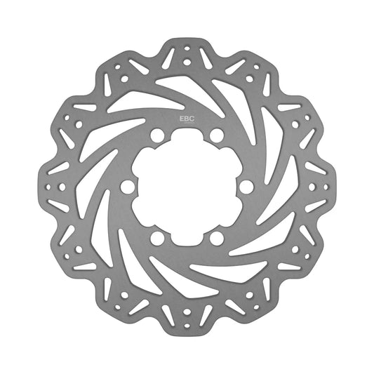 EBC 10-12 Piaggio BV 300 Tourer Front Left Vee Floating Black Rotor