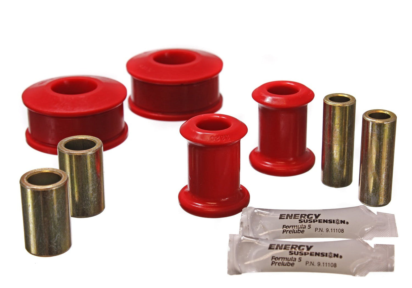 Energy Suspension 90-94 Mitsubishi Eclipse AWD Red Rear Control Arm Bushing Set