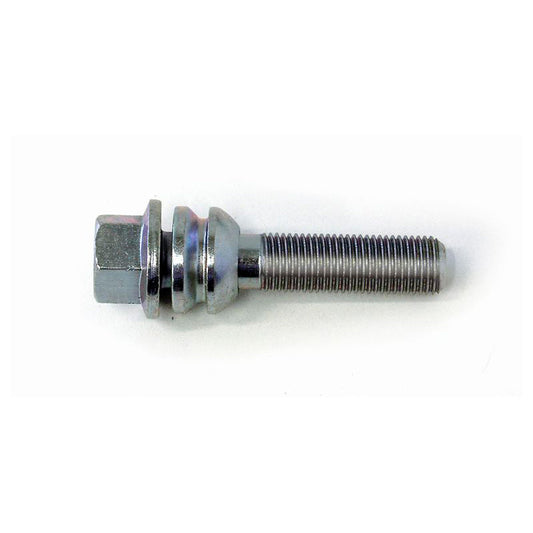 H&R Wheel Lug Bolt Round-Head with movable cone R14 M14x1.50 - Length 54mm - Black