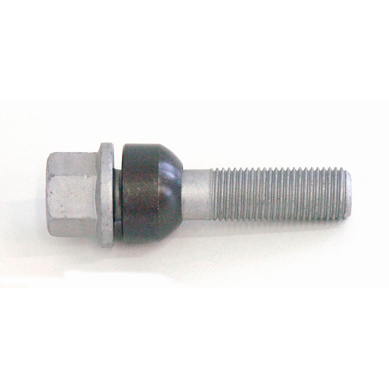 H&R Wheel Lug Bolt Round-Head with movable cone R14 M14x1.50 - Length 63mm - Black