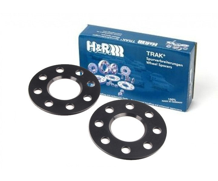 H&R Wheel Spacers 8mm 5x100/112 - Hub 57.1mm - Bolt size M14x1.5 - Audi/Seat/Skoda/Volkswagen