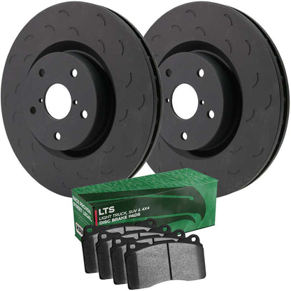 Hawk Performance HKS4334.303Y 2000 - 2005 FORD STREET ROTOR AND BRAKE PAD KITS