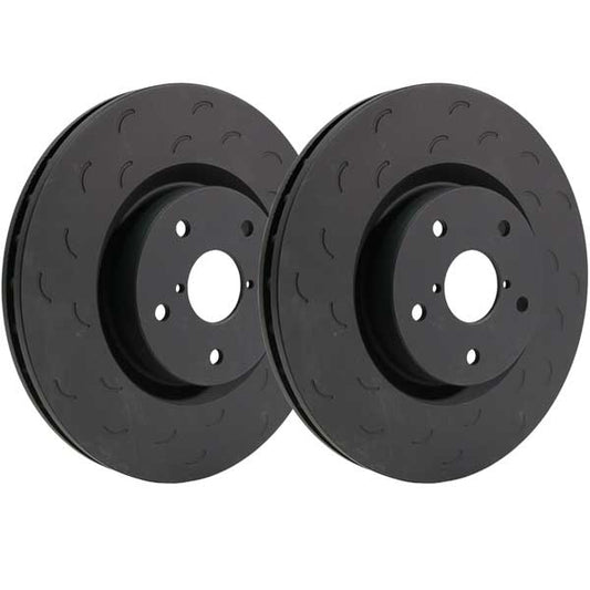 Hawk Performance HTS4240 Hawk Talon 2009 Dodge Ram 2500 Slotted-Only Rear Brake Rotor Set