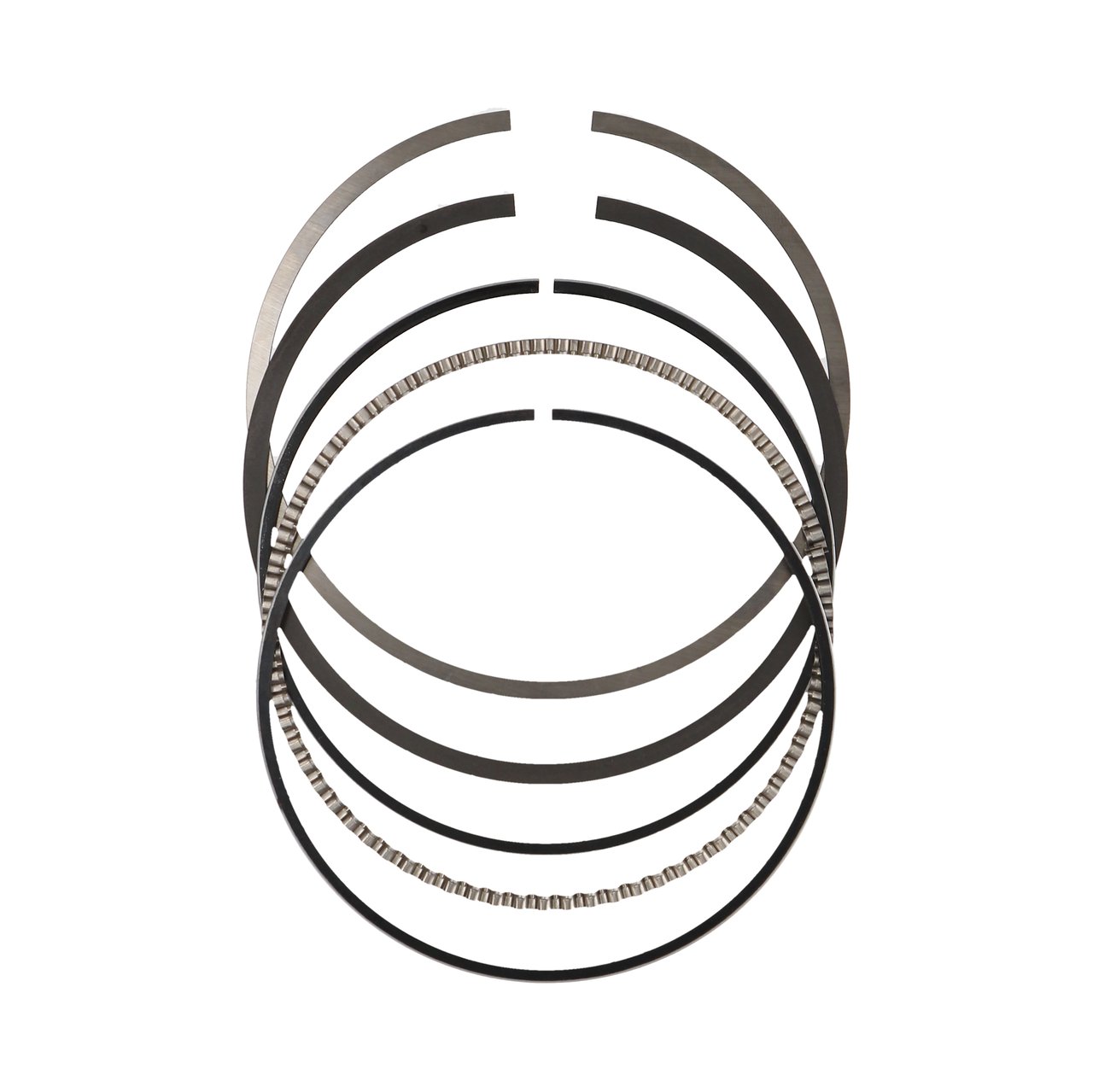 JE Pistons JG3108-4000-7 Piston Ring Set – 4.000 in. Bore – 0.0472 in. Top / 0.0591 in. 2nd / 0.118 in. Oil – 8 Cyl.