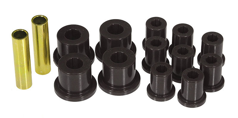 Prothane 1-1003-BL Prothane 76-86 Jeep CJ5/CJ7 Rear Spring & Shackle Bushings - Black
