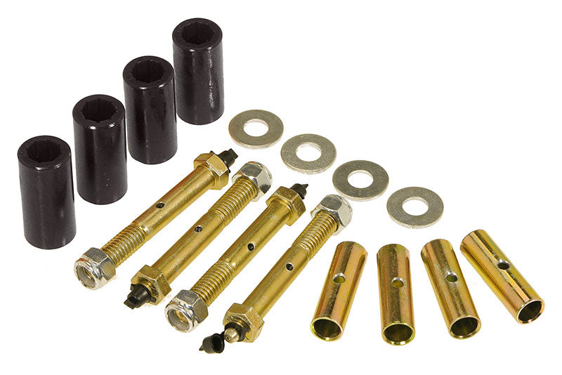 Prothane 1-1015-BL Prothane 55-75 Jeep CJ5/7 Front & Rear Main Spring Eye Bushings - Black