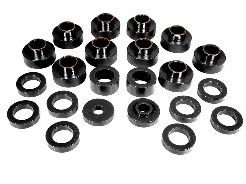 Prothane 1-104-BL Prothane 81-86 Jeep CJ8 Body Mount - Black