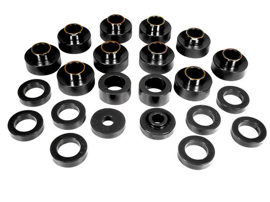 Prothane 1-104-BL Prothane 81-86 Jeep CJ8 Body Mount - Black