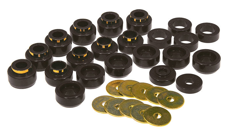 Prothane 1-105-BL Prothane 87-96 Jeep Wrangler Body Mount - Black