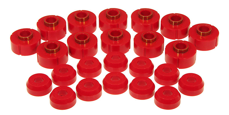 Prothane 1-106 Prothane 63-91 Jeep Wagoneer Body Mount - Red