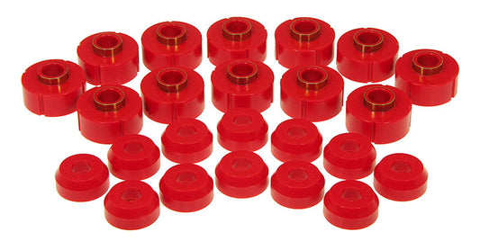 Prothane 1-106 Prothane 63-91 Jeep Wagoneer Body Mount - Red