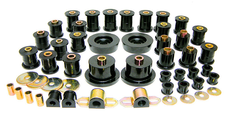 Prothane 12-2002-BL Prothane Mazda Miata Total Kit - Black