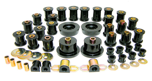 Prothane 12-2002-BL Prothane Mazda Miata Total Kit - Black