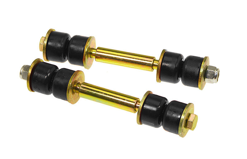 Prothane 19-405-BL Prothane Universal End Link Set - 3 1/4in Mounting Length - Black