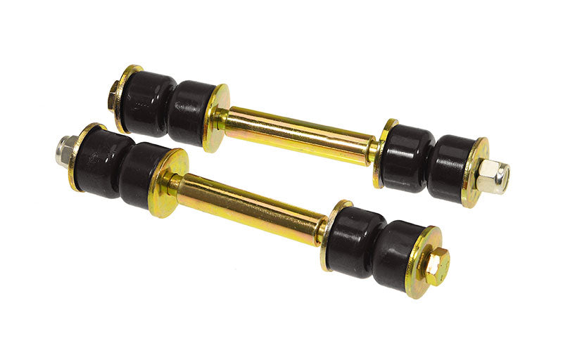 Prothane 19-408-BL Prothane Universal End Link Set - 4 1/4in Mounting Length - Black