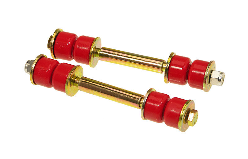 Prothane 19-408 Prothane Universal End Link Set - 4 1/4in Mounting Length - Red