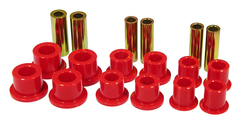 Prothane 6-1025 Prothane 99-04 Ford F250/350 SD 2/4wd Front Leaf Spring Bushings - Red