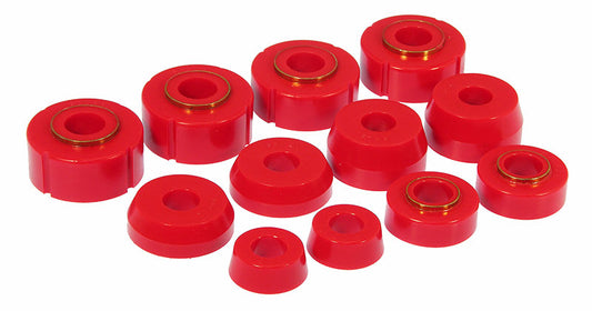 Prothane 6-105 Prothane 66-79 Ford F100-350 4wd Body Mount - Red