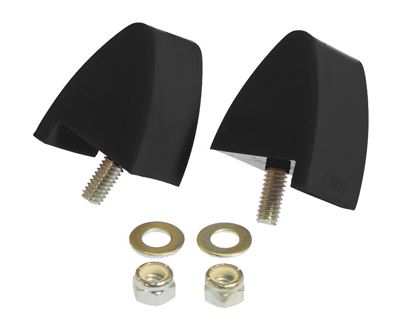 Prothane 6-1303-BL Prothane 64-73 Ford Mustang Front Bump Stops - Black