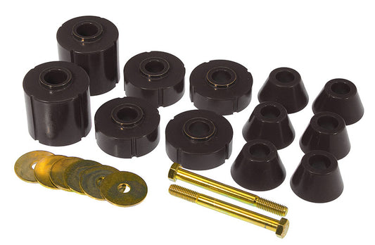 Prothane 7-104-BL Prothane 73-80 GM Body Mount 12 Bushing Kit - Black