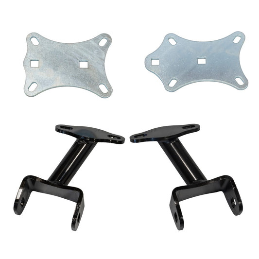 QA1 7740-374 LS Engine Mount Kit for 63-87 C10 with QA1 Crossmember