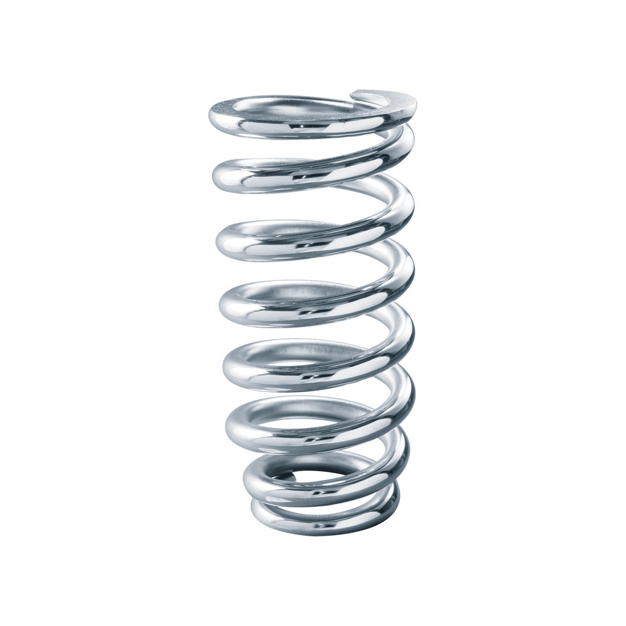 QA1 8MB375 Tapered Pro Coil Spring Chrome 8in. 375lbs/in.
