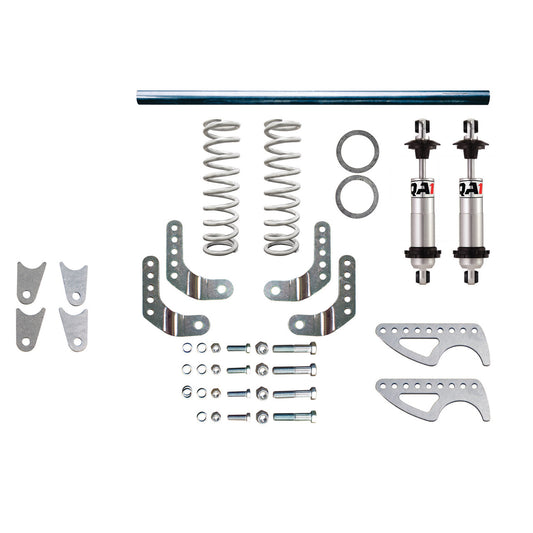 QA1 ALN12110K Pro Rear Weld-In Coilover Kit Non Adjustable Shock 110lb/in. Spring for 3.00in. Axle Tube